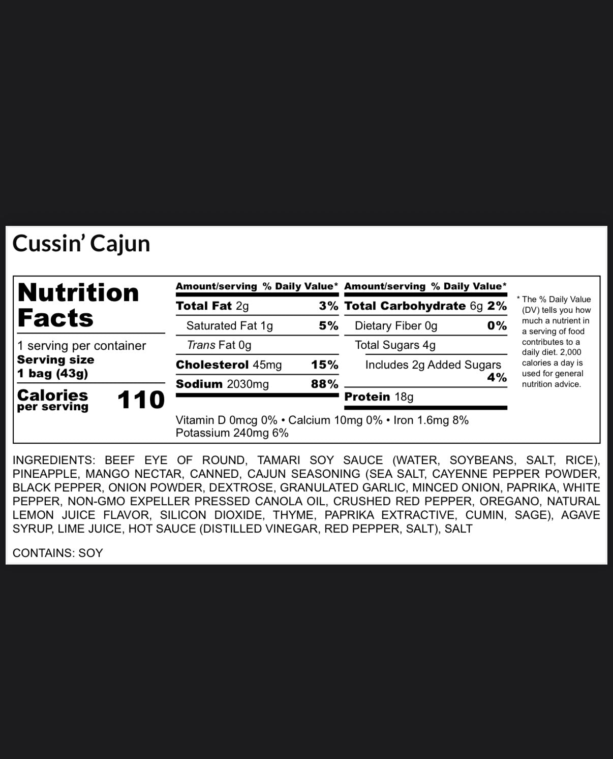 Cussin' Cajun